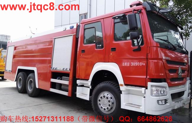 面對“新常態(tài)” 2019年推出國產重汽水罐消防車